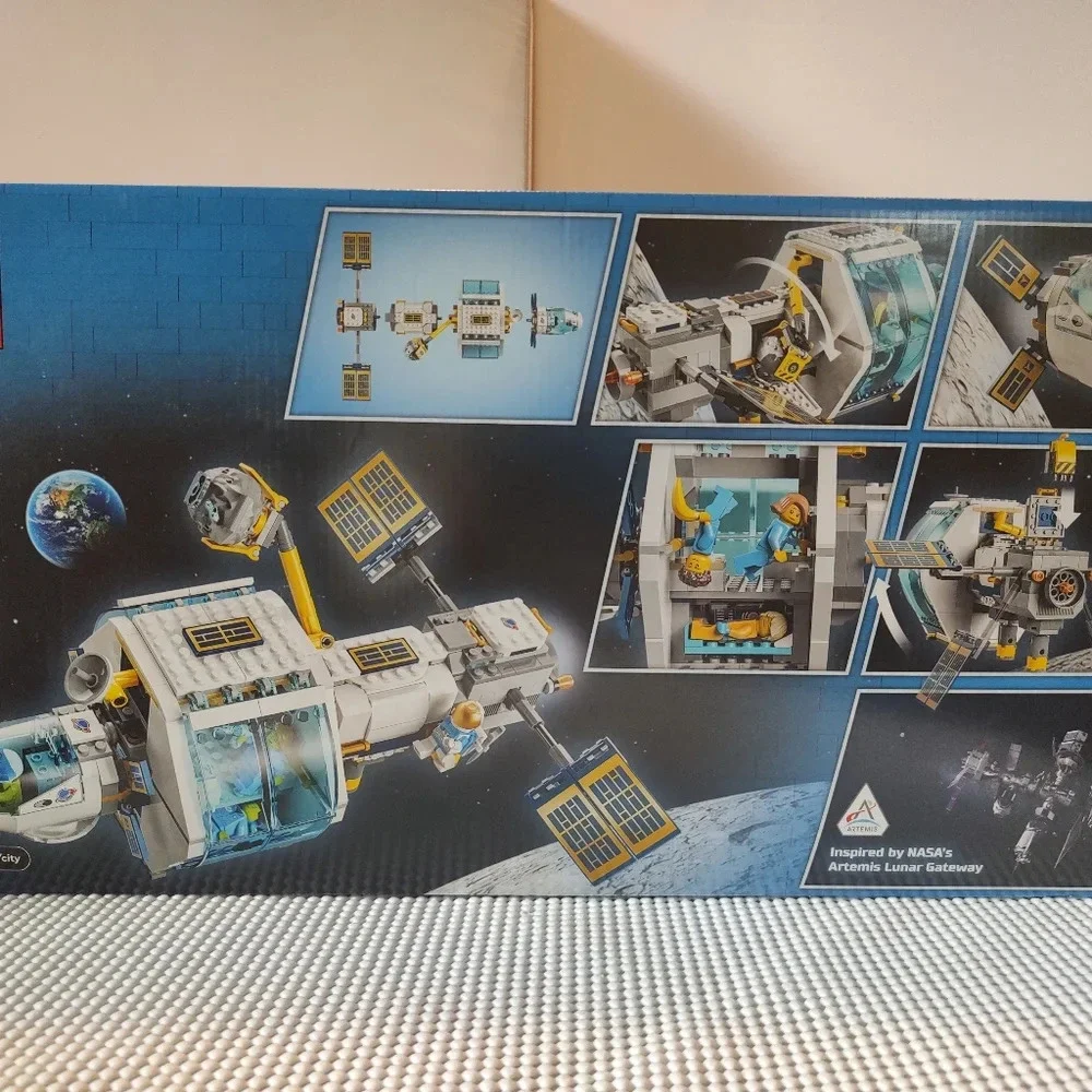 Lego City 60349 Lunar Space Station Building Toy Set NWT